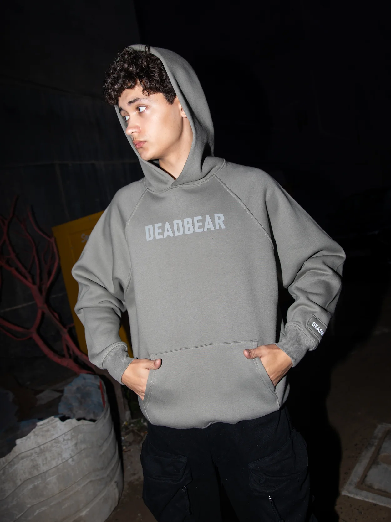 Basic Cloud Grey Hoodie - Image 3