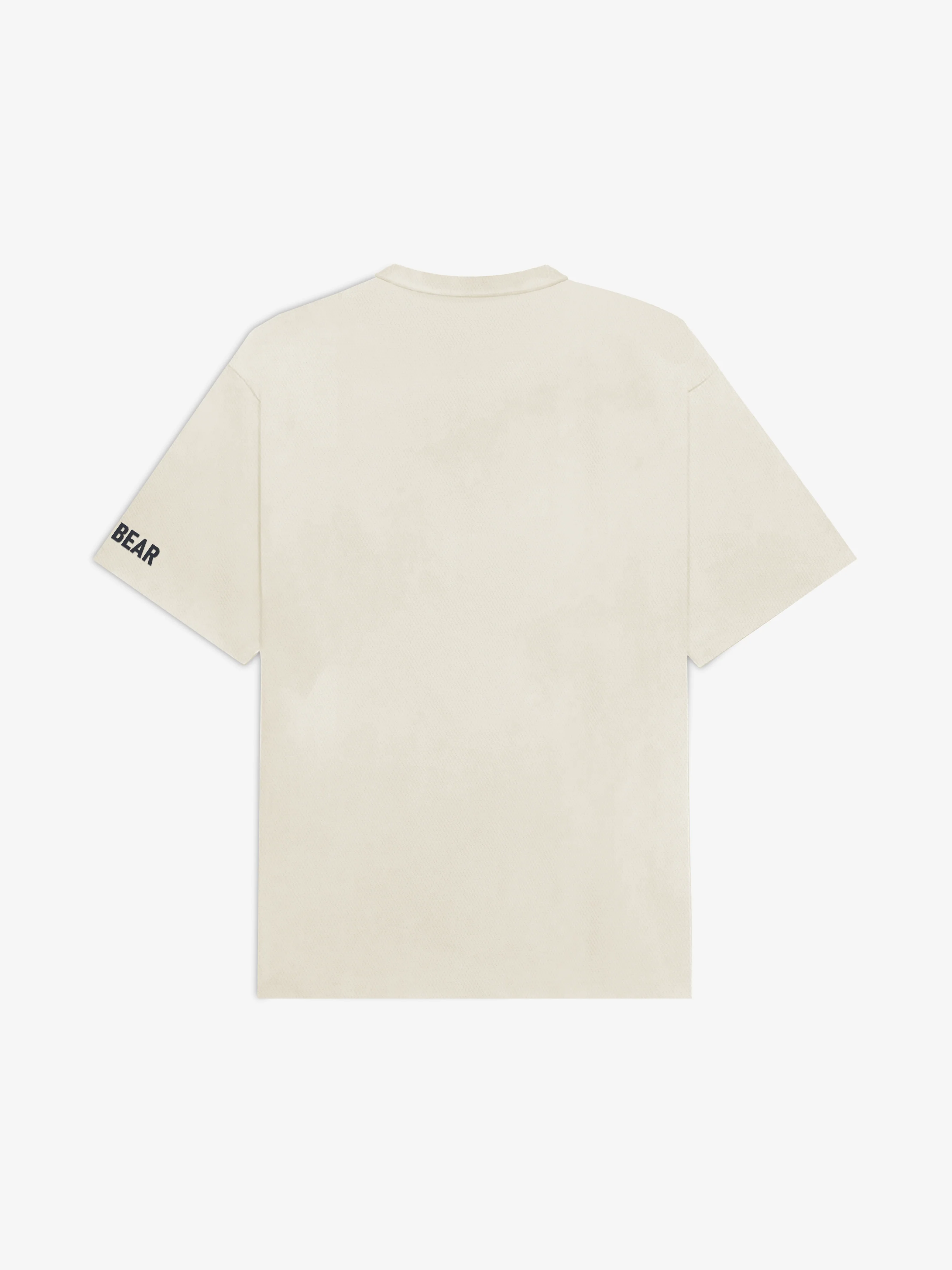 Basic Cream White Tee - Image 2