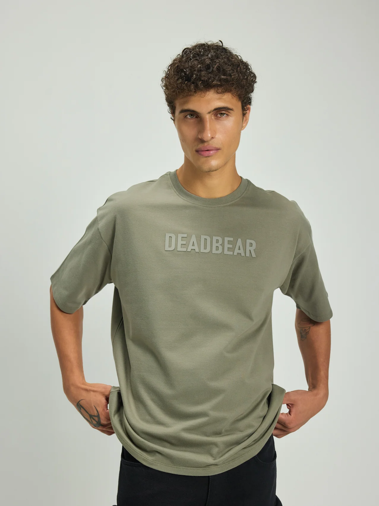 Basic Sage Green Tee - Image 4