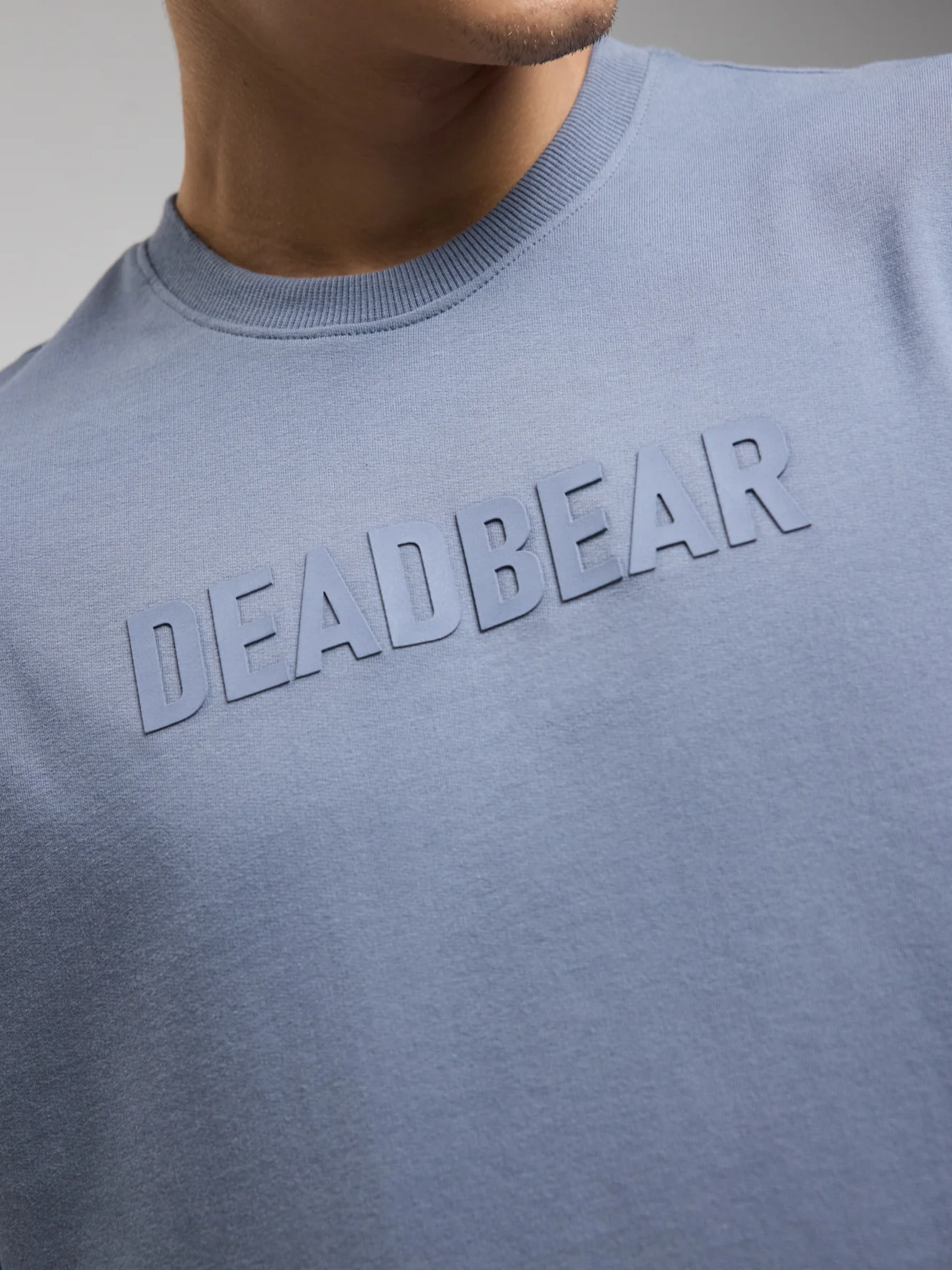 Basic Slate Blue Tee - Image 4