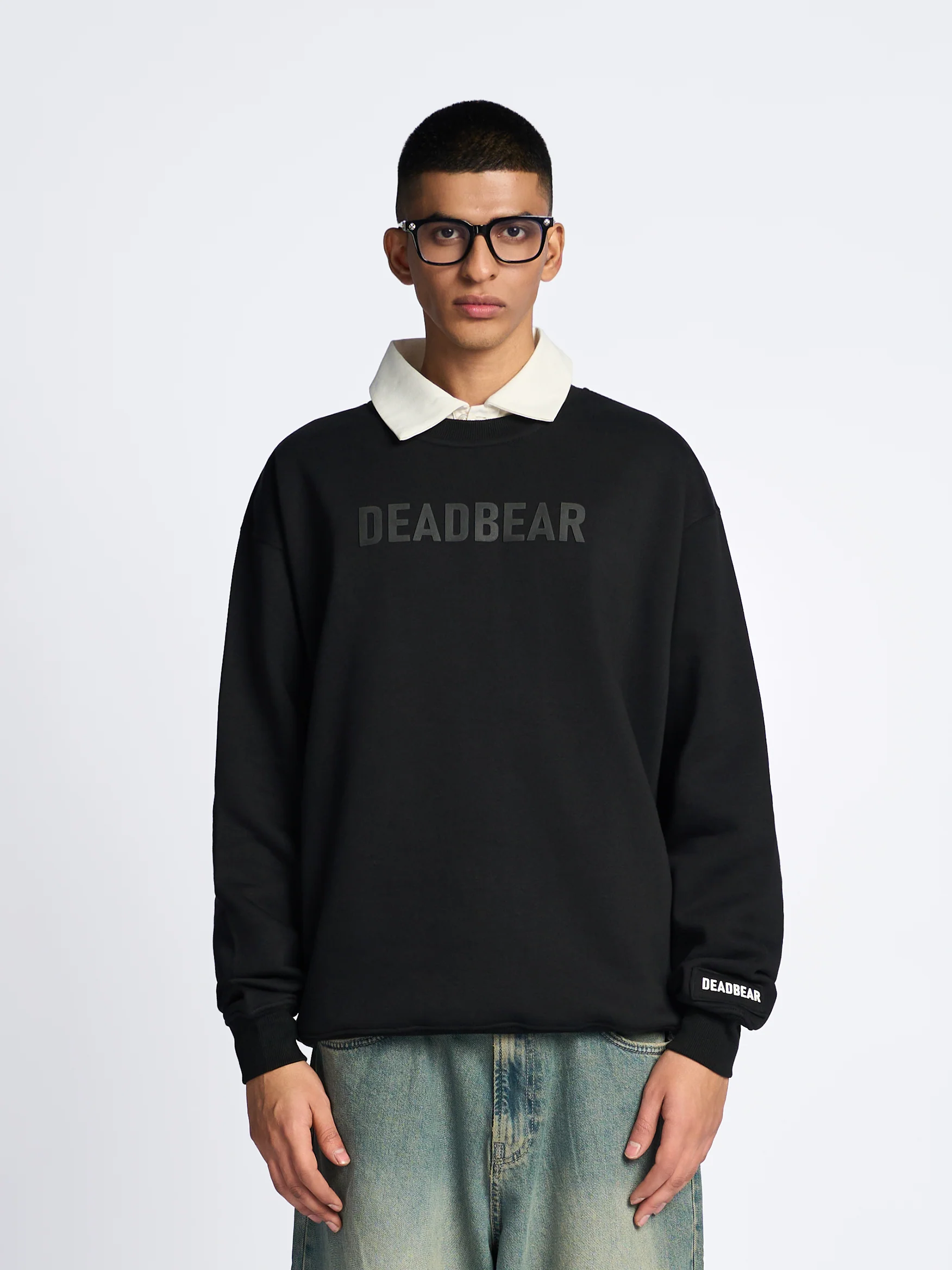 Basic Sweatshirt Black - Image 6