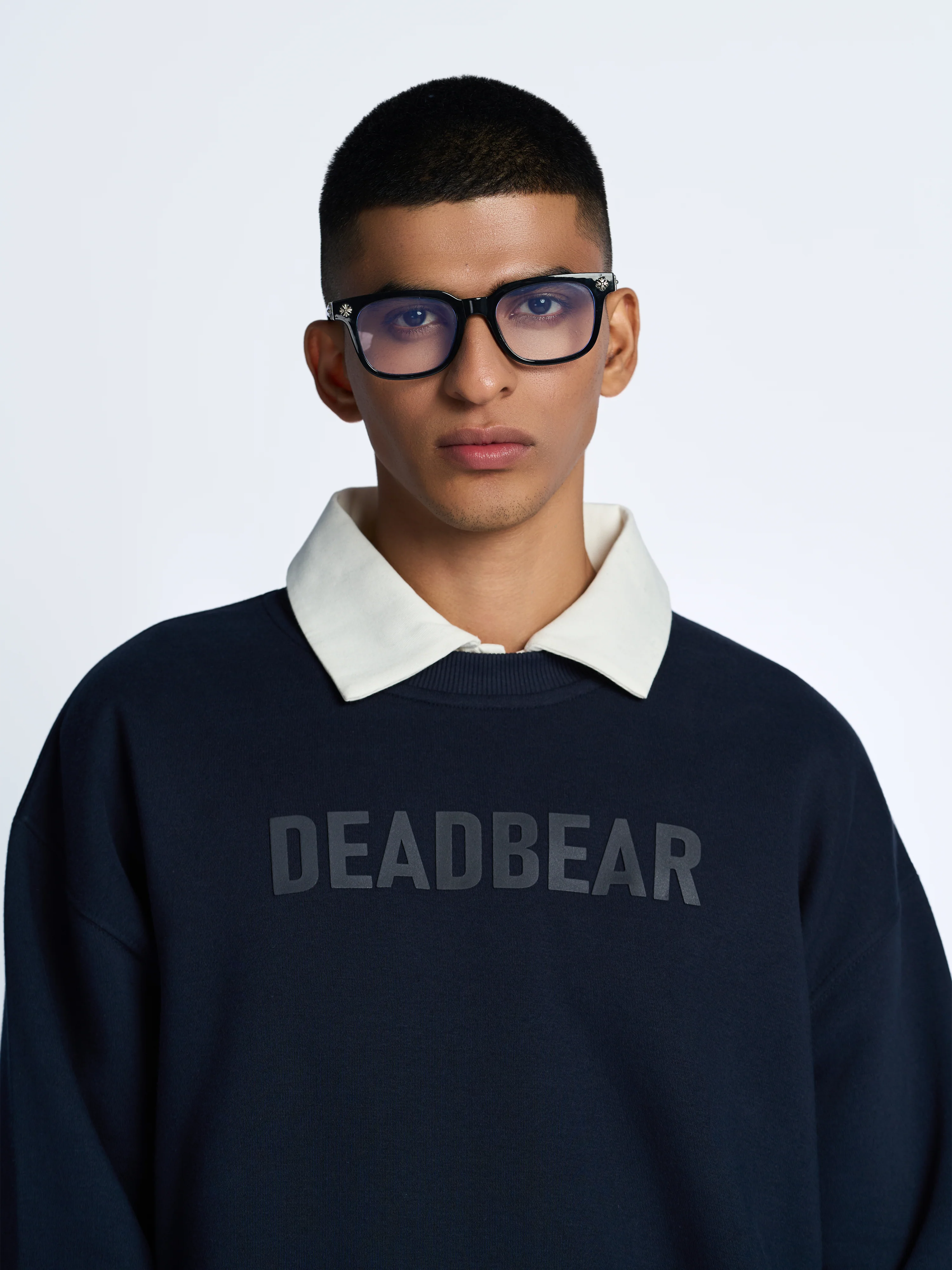 Basic Sweatshirt Navy - Image 3