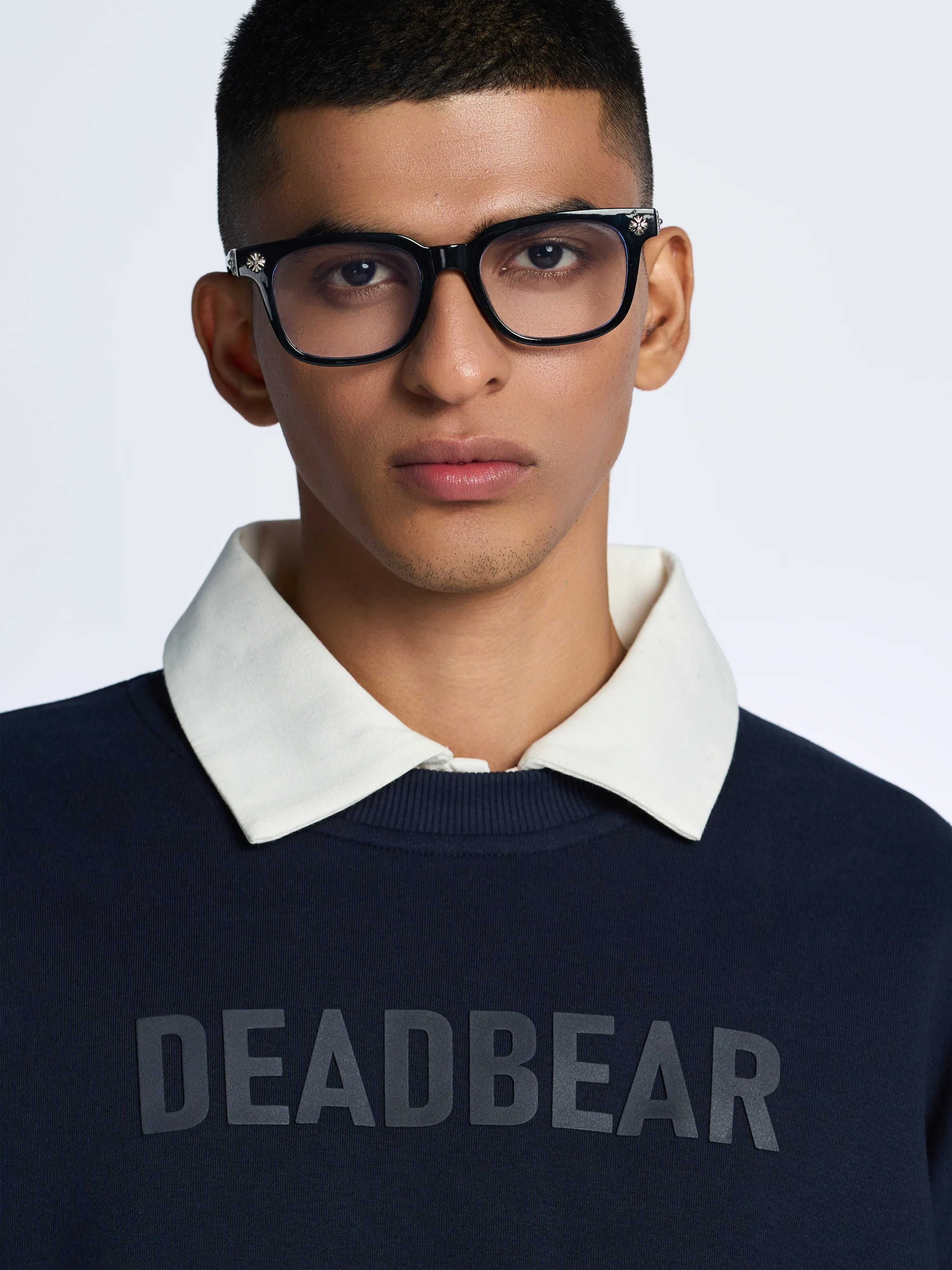 Basic Sweatshirt Navy - Image 8