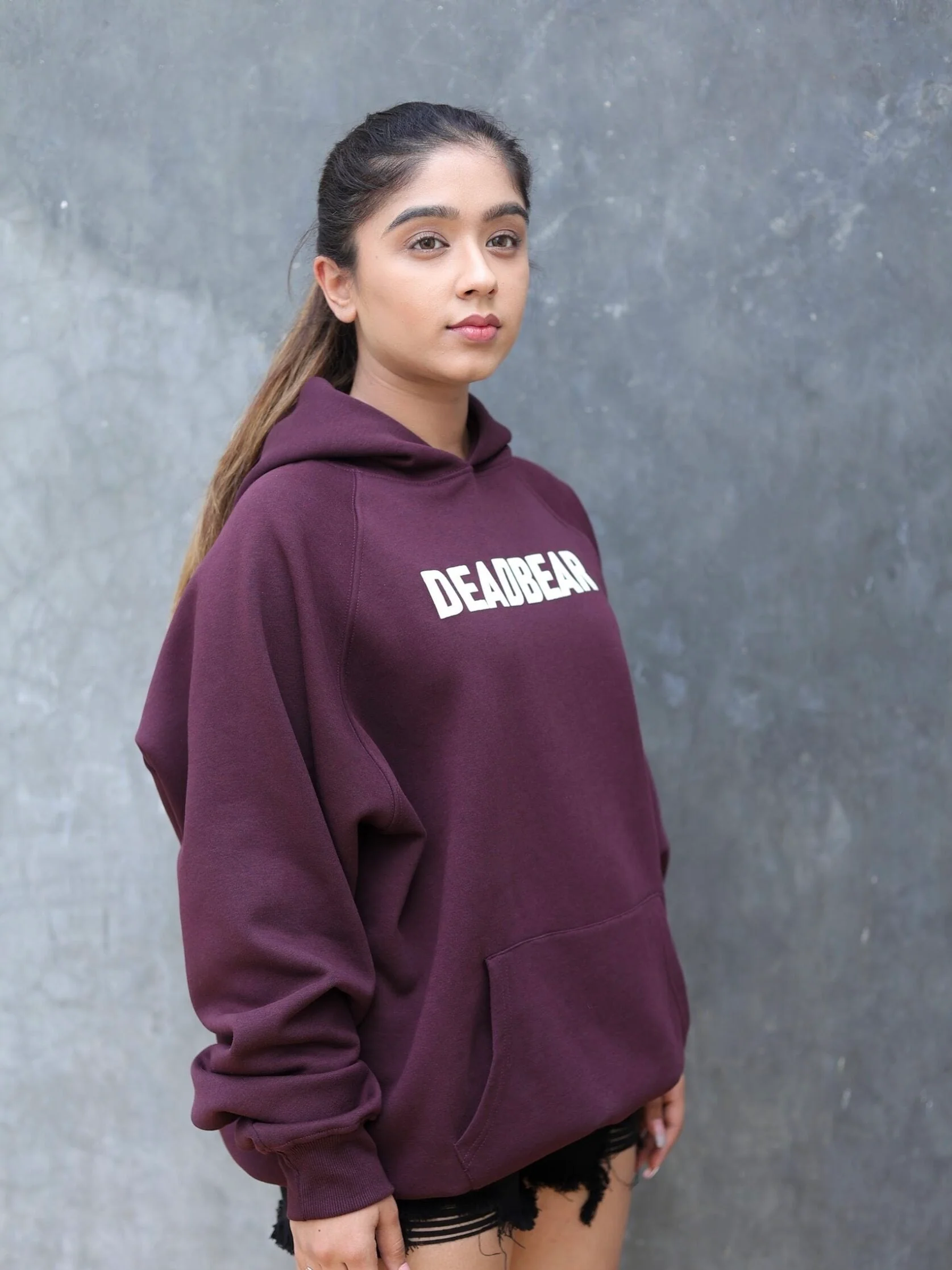Basic Wine Hoodie - Image 3