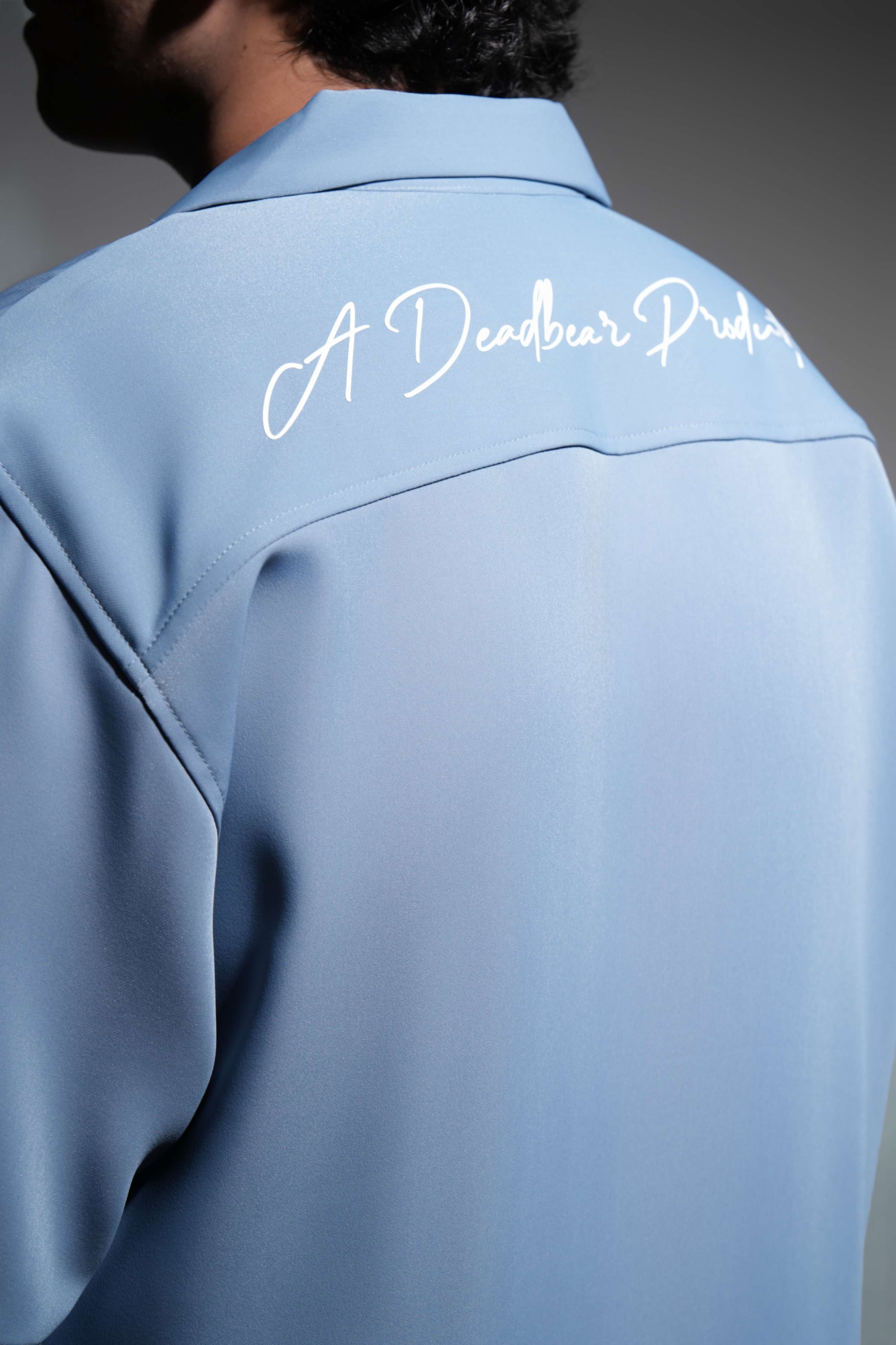 Bowling Shirt Lt. Blue - Image 4