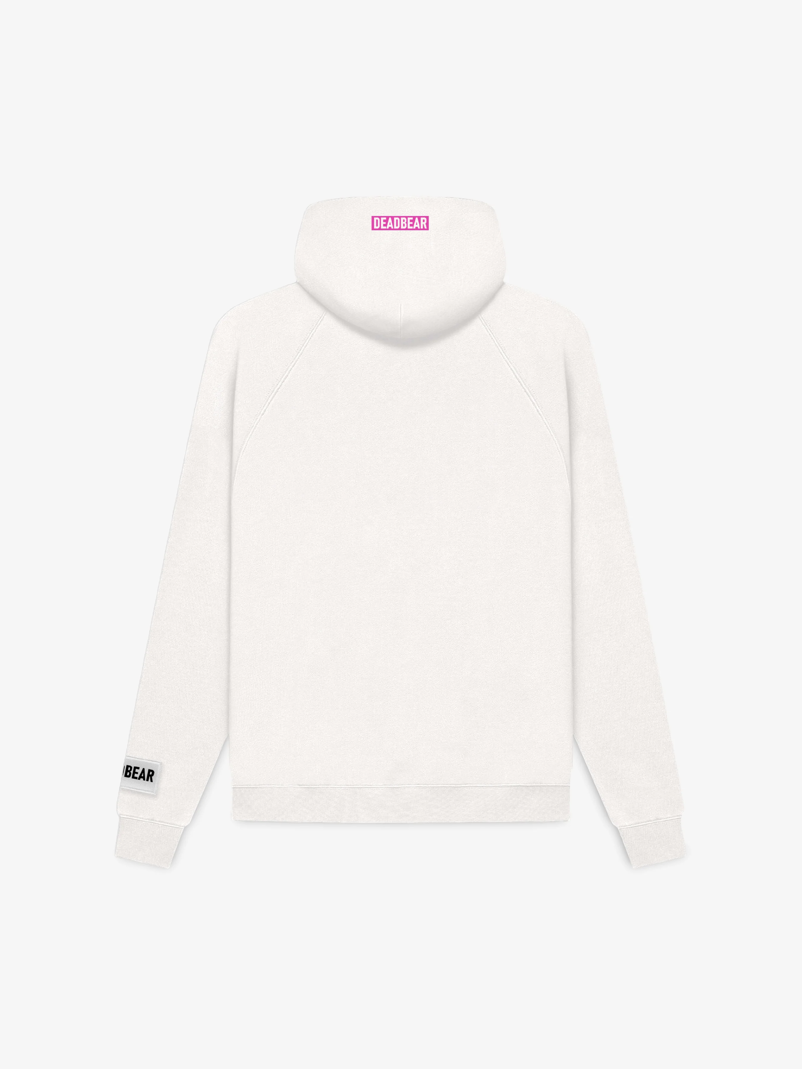 Cream White Graphic Hoodie - Image 2