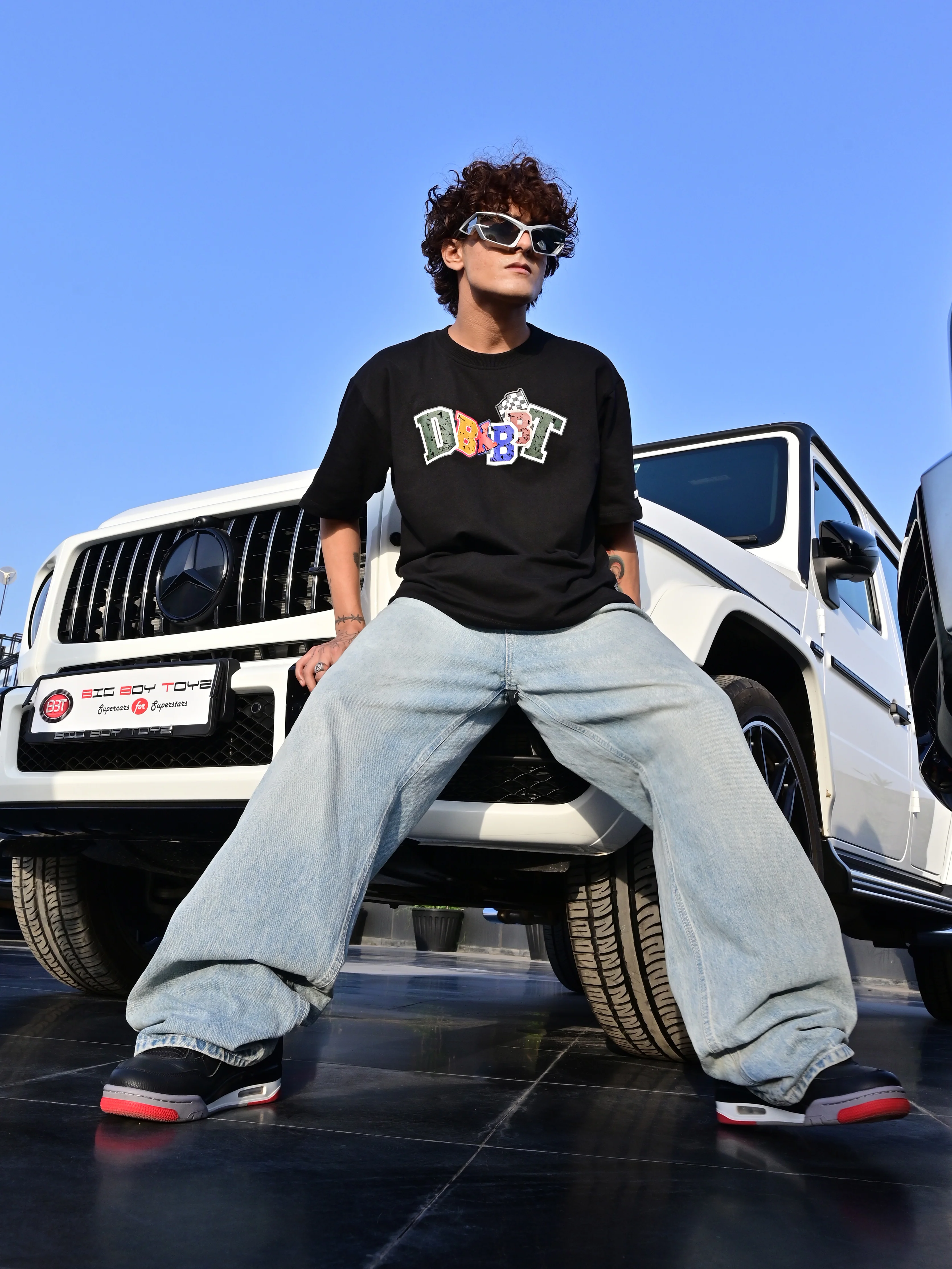 SUPERCAR LOVER TEE BLACK - Image 5