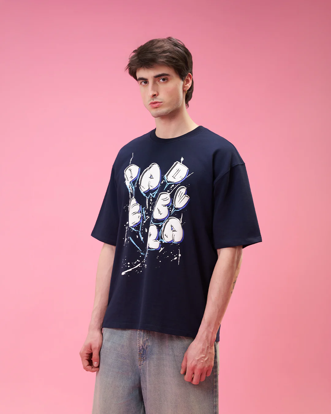 Explode Tee Navy - Image 3