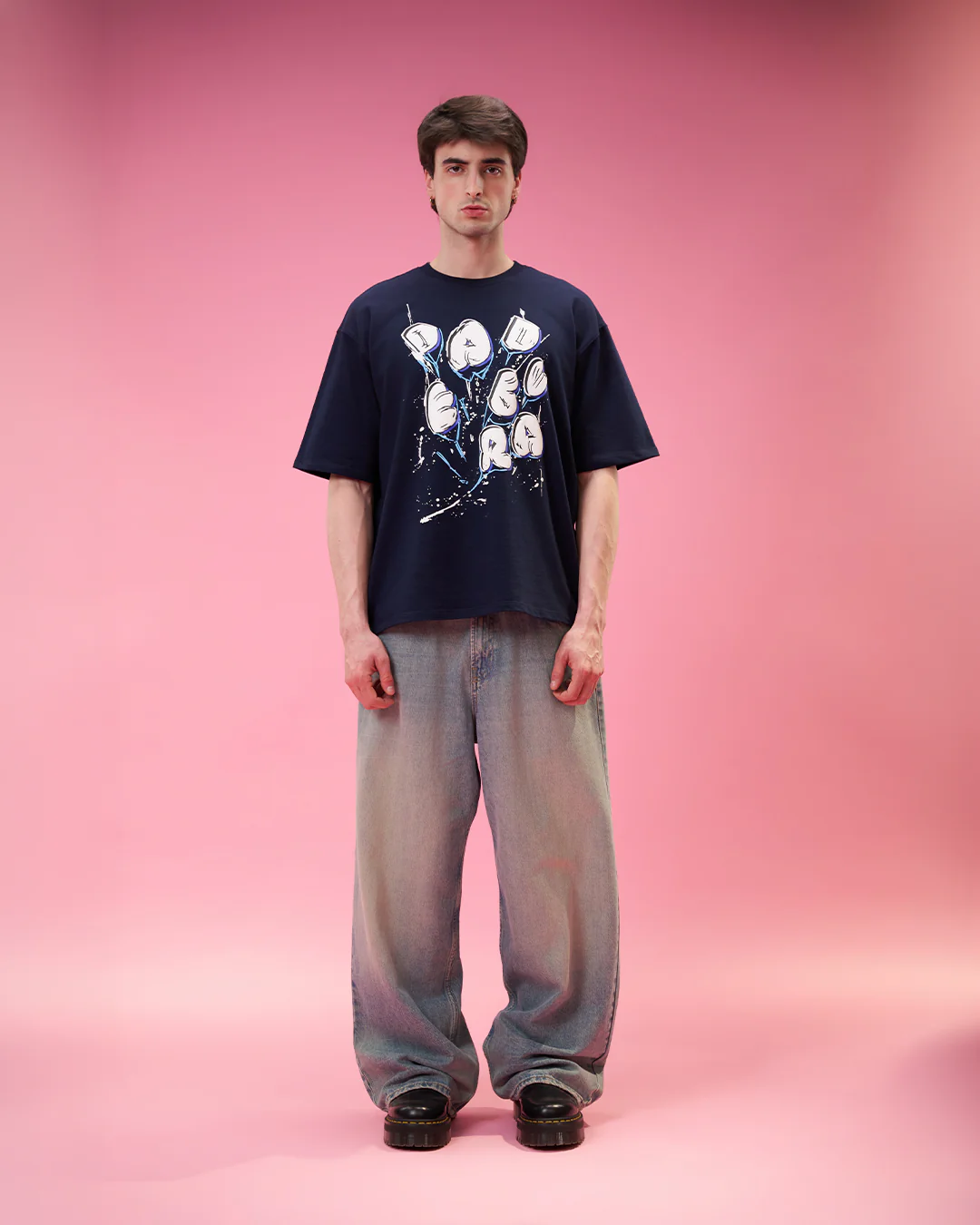Explode Tee Navy - Image 4