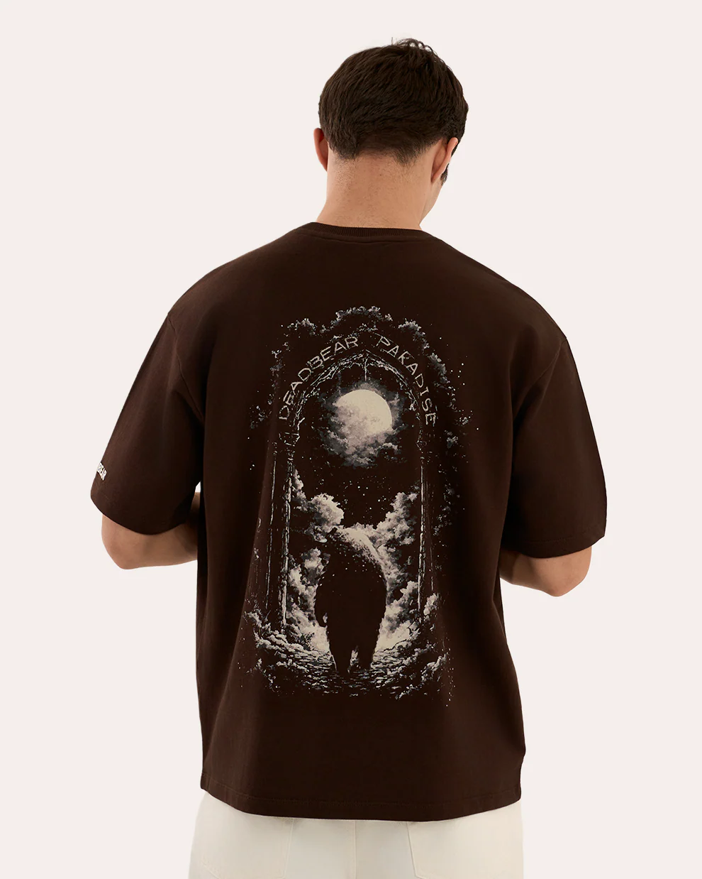 Lost In Paradise Tee Brown - Image 5