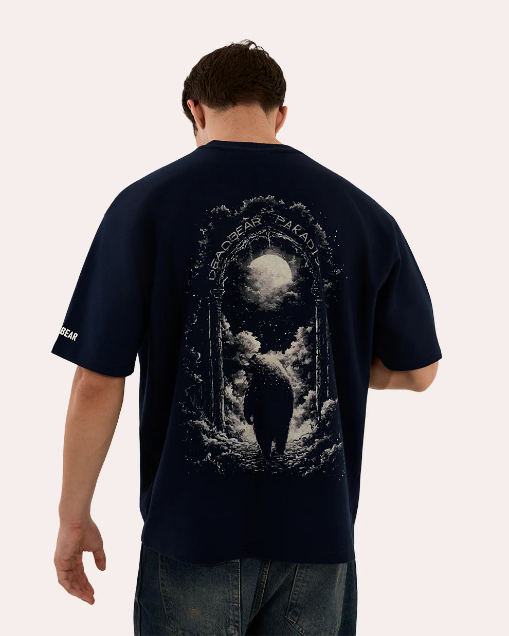 Lost In Paradise Tee Navy - Image 6