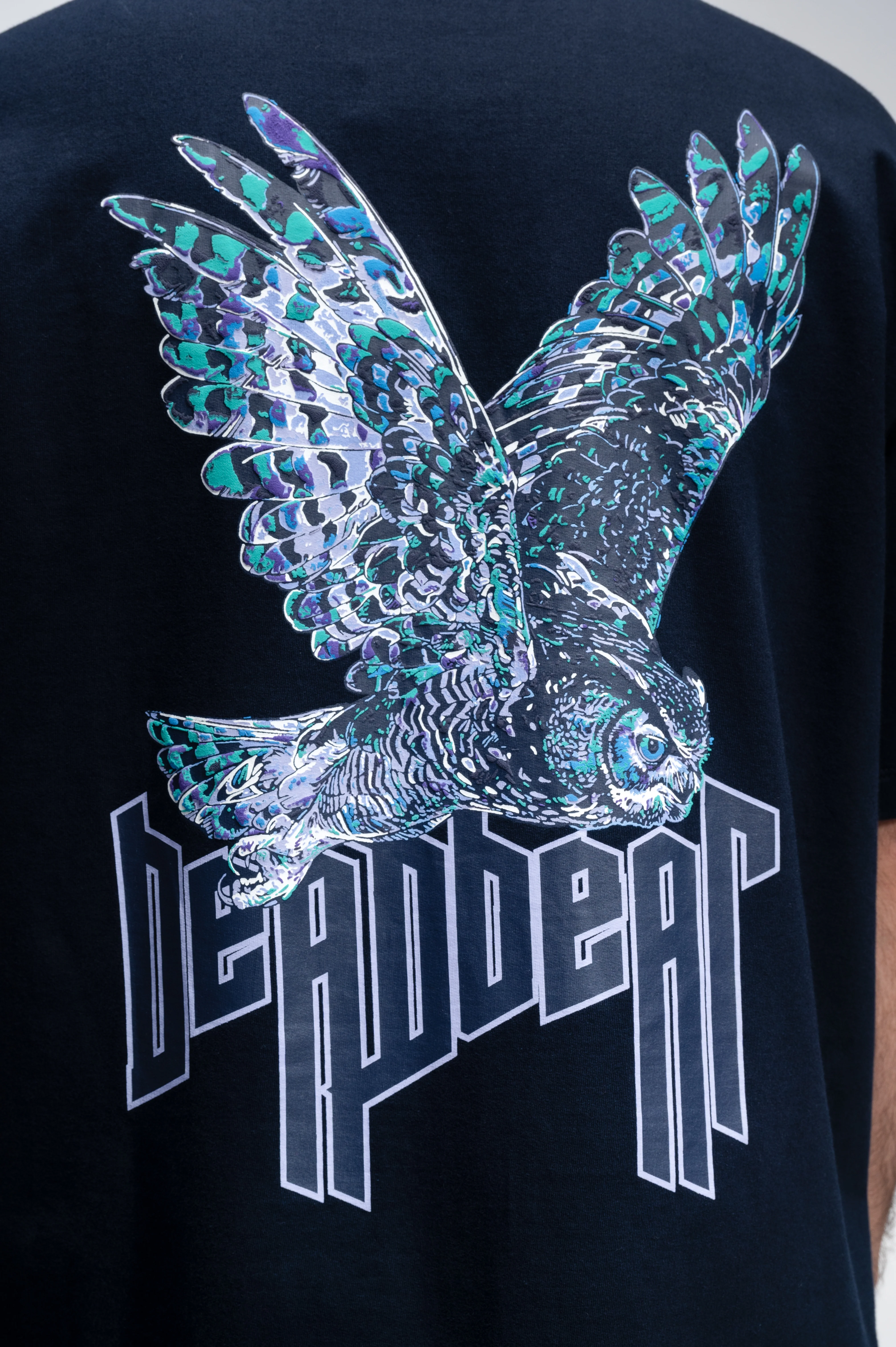 Messenger Tee Navy - Image 6