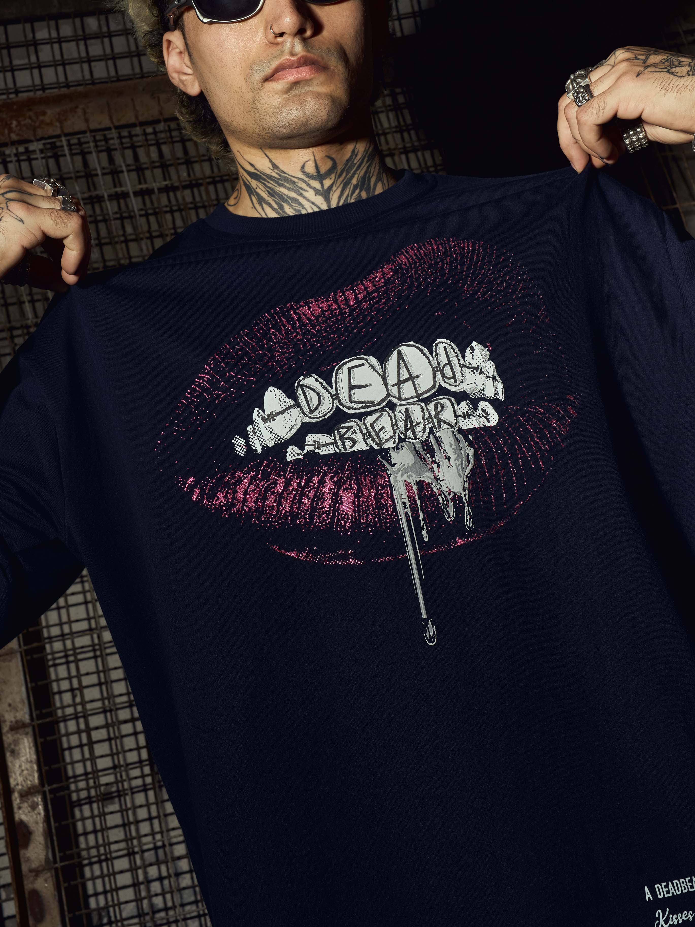 Naughty Bear Tee Navy - Image 4