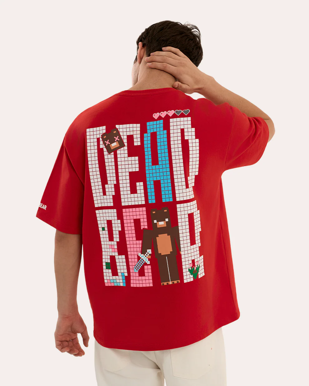 Pixel Tee Red - Image 3