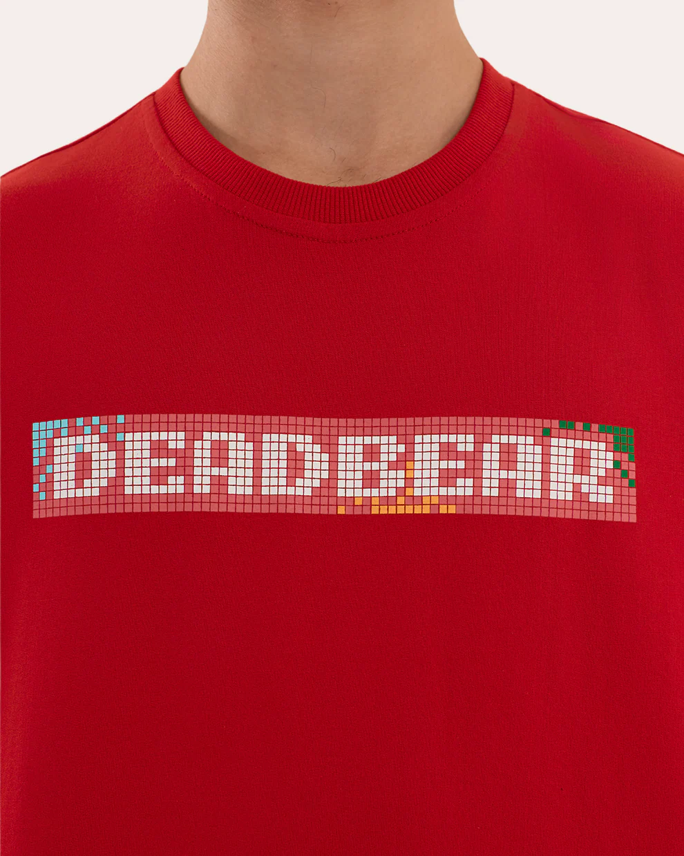 Pixel Tee Red - Image 4