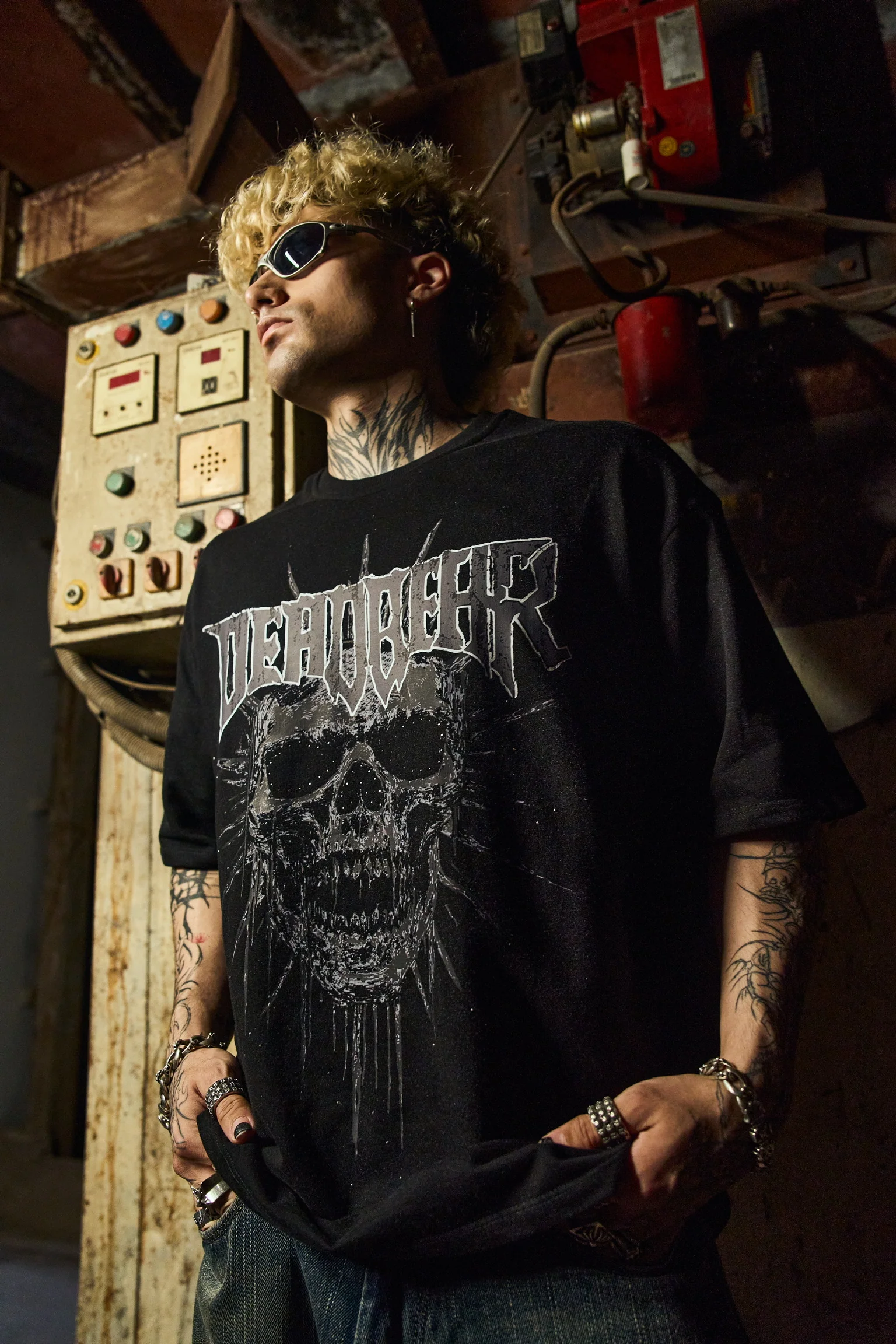 Spikehead Tee Black - Image 3
