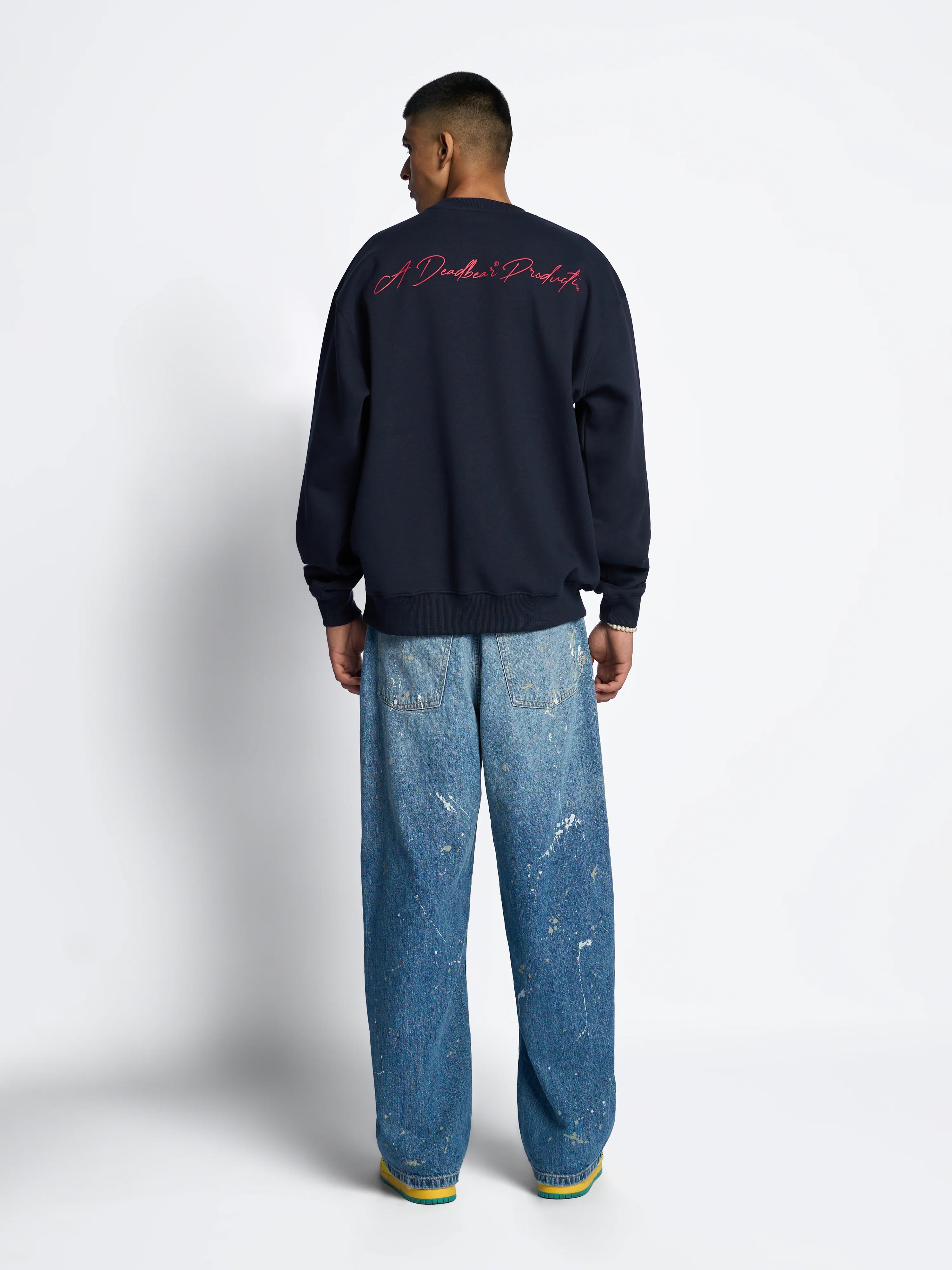 Ted Sweatshirt Navy - Image 7