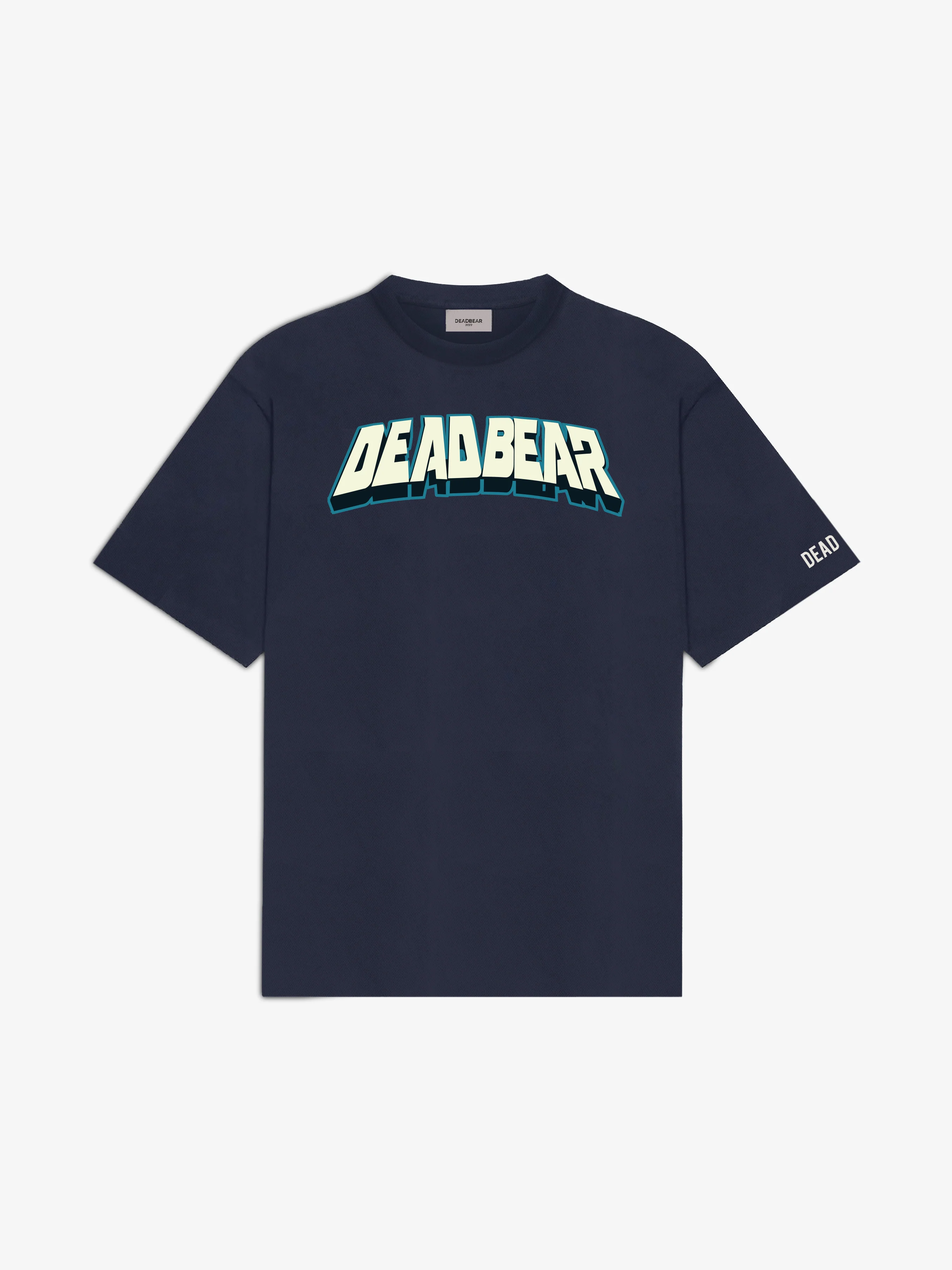 The Jazzbear Tee Navy Blue - Image 2